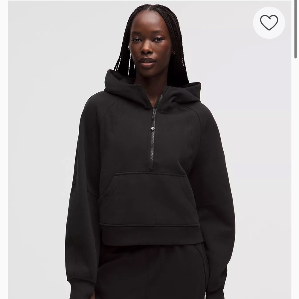 Black Lululemon Scuba Hoodie